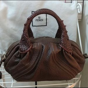 🦋 Fendi Nappa Leather Spy Bag